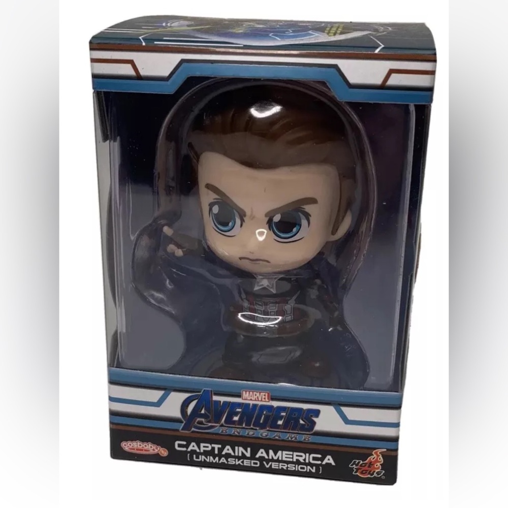 Hot Toys Captain America (Unmasked) Marvel Avengers Endgame Action Figure Toy